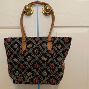 Talbots needlepoint purse